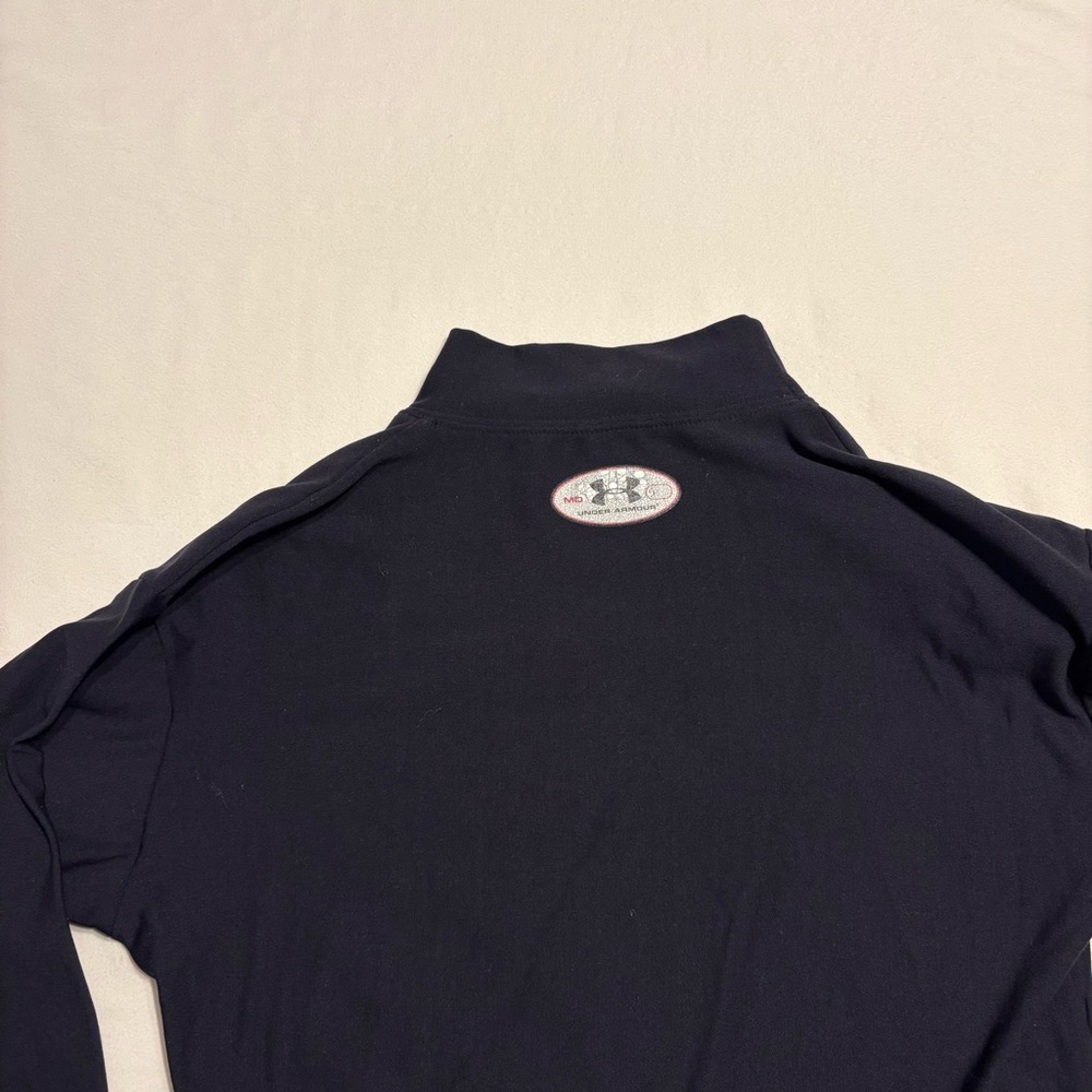 Under Armour Black Compression Mock Neck Long Sleeve - Picture 8 of 8
